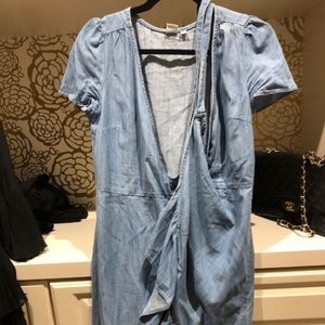 Jean Wrap Dress